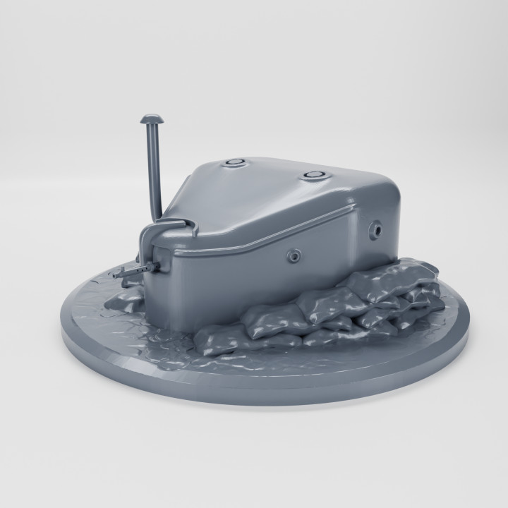 Objective marker#22 for Bolt Action (diameter 60mm) (scale 1:56) image