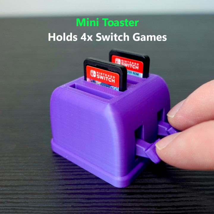4x Mini Toaster (Switch Games) image