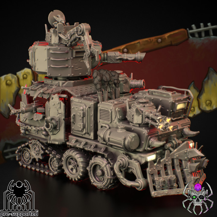 Orkz Heavy Armoured War Wagon image
