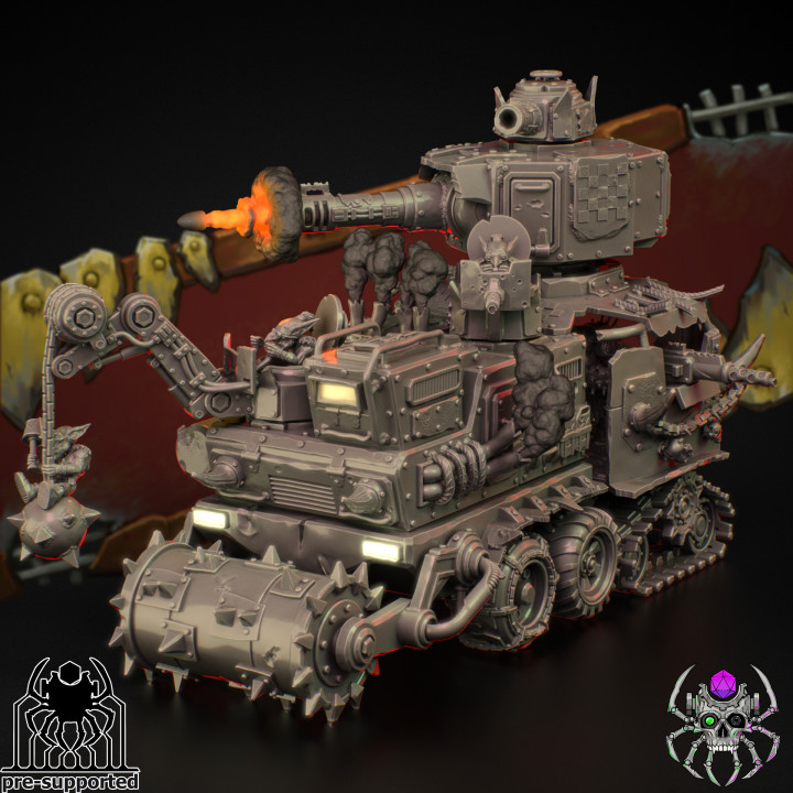 Orkz Heavy Armoured War Wagon image