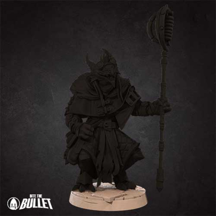 3D Printable Dragonborn Artificer (2 Versions) By Bite The Bullet