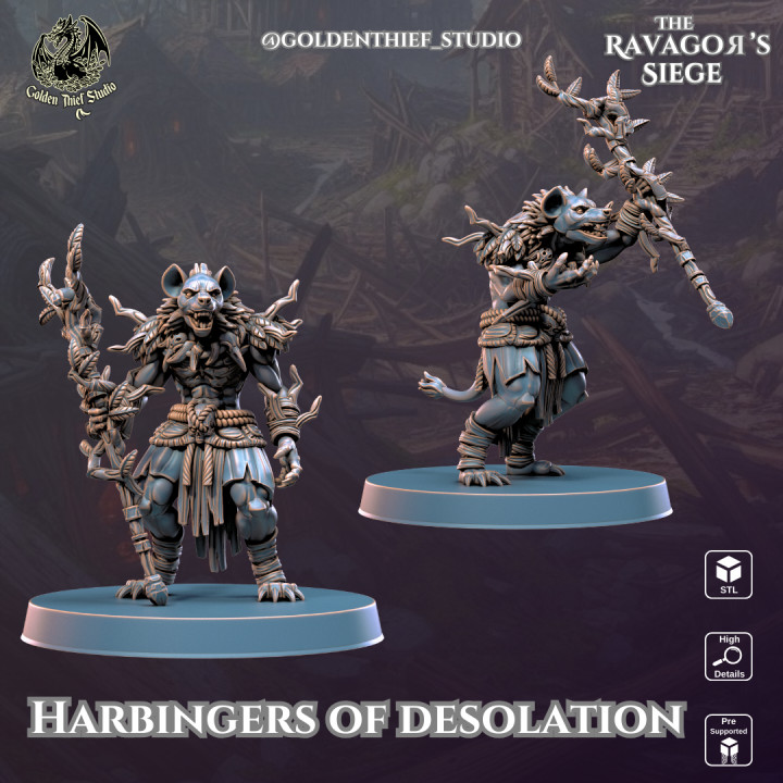 Harbingers of Desolation - Ravagors (Modular Hands)