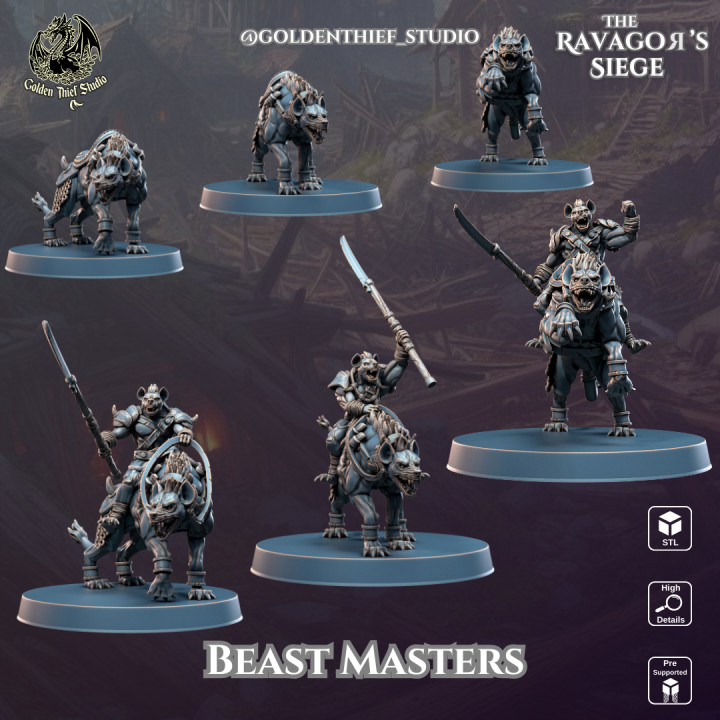 Beastmasters - Ravagors (Modular Hands)