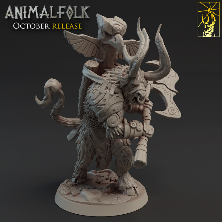 3D Printable Q4 2021 Releases - Animalfolks - Deathknights - Badlands ...