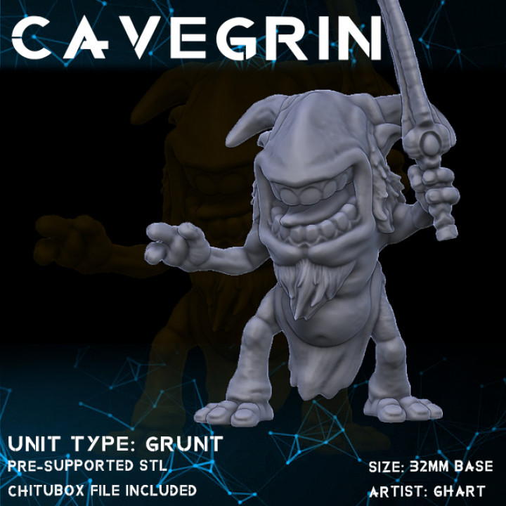 CaveGrin -- Grunt (Pose_02) image