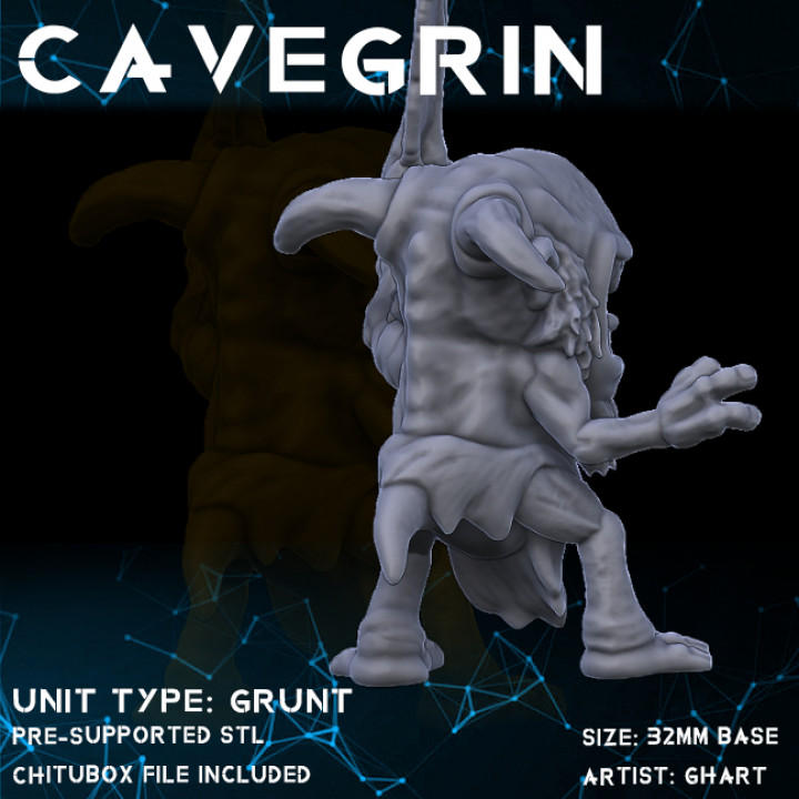 CaveGrin -- Grunt (Pose_02) image