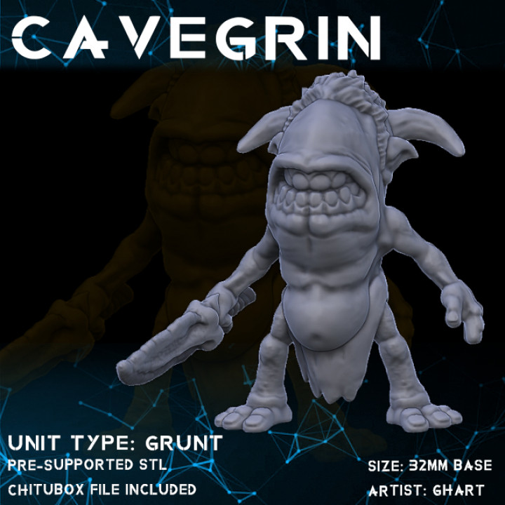 CaveGrin -- Grunt (Pose_04) image