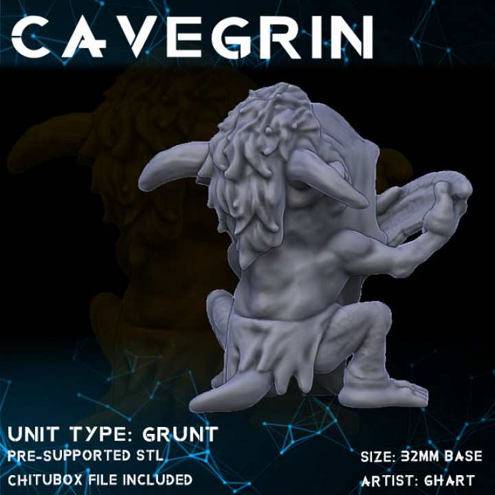 CaveGrin -- Grunt (Pose_05) image