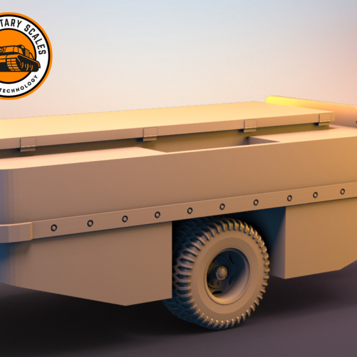 Trailer WTCT6 for DUKW and LVT closed image