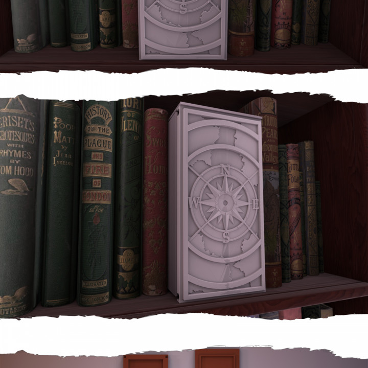 Compass rose Booknook image