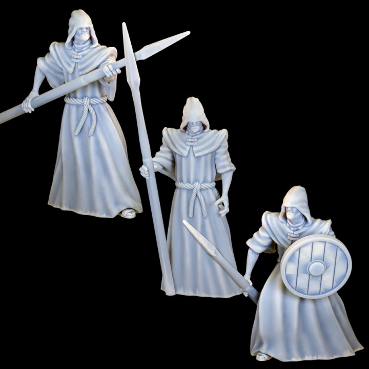 Spear Cultists - Murderous Tabletop Cultists Collection Vol.I image