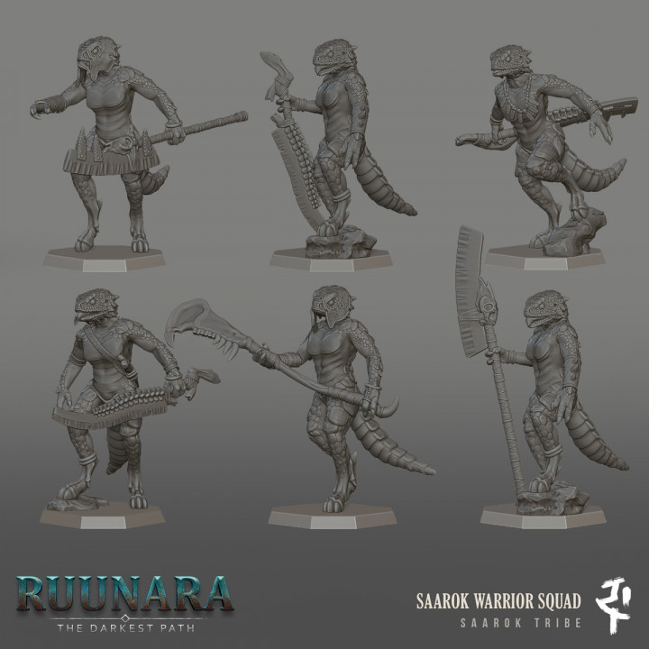 RUUNARA - Saarok Warriors Squad image