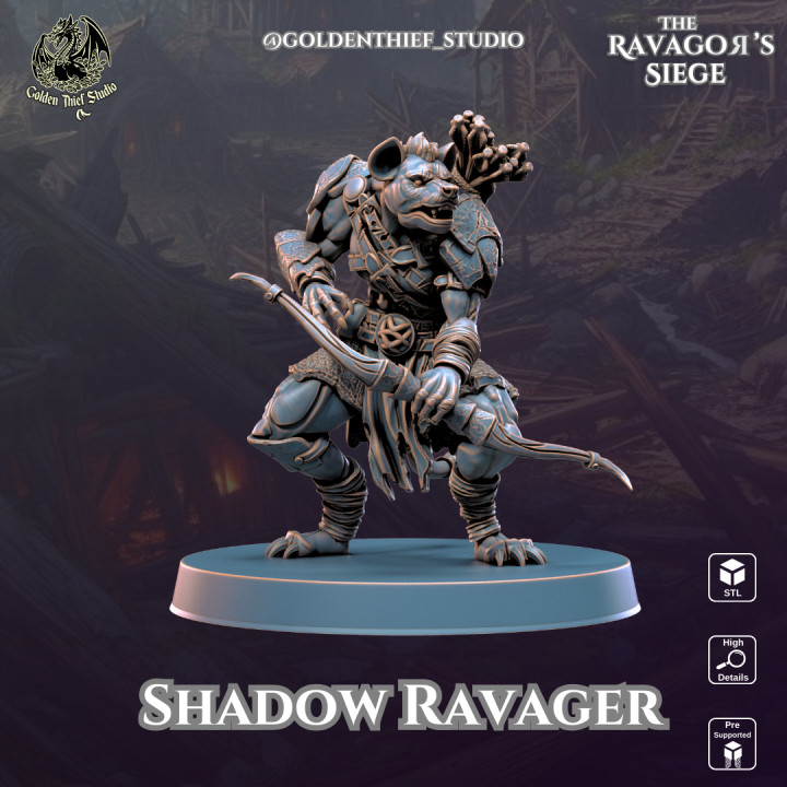 3D Printable Shadow Ravagers - Ravagors | 3D Printable STL Gnoll ...