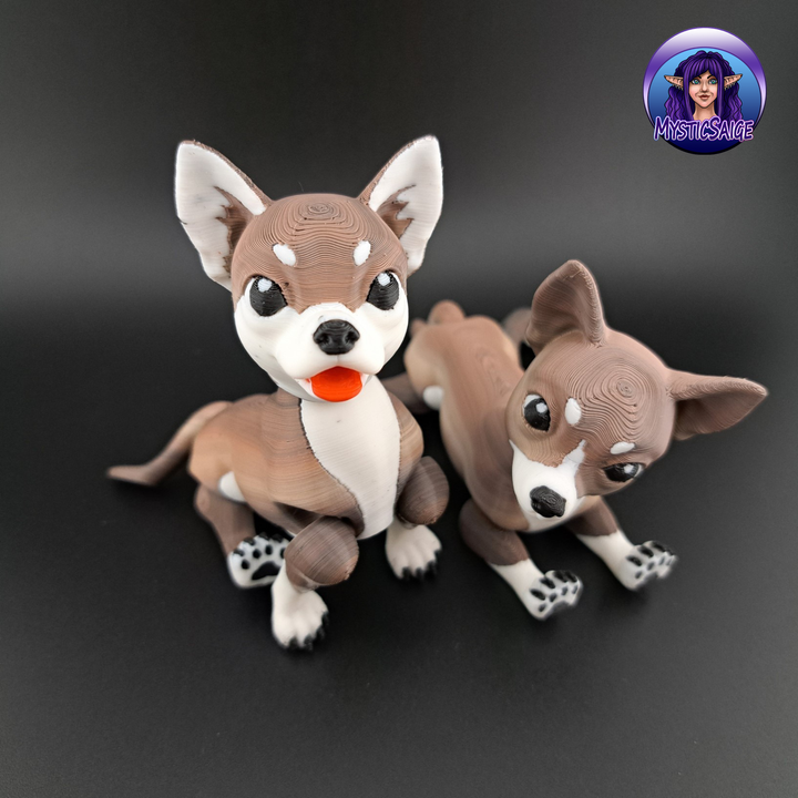 Download Chihuahua - Articulated dog von MysticSaige