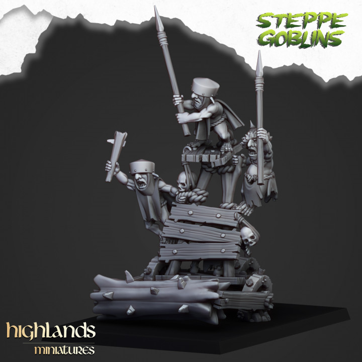 3D Printable Steppe Goblors Roller - Highlands Miniatures by Highlands ...