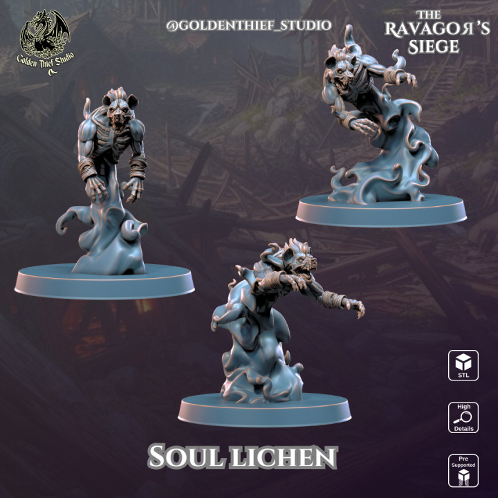 Soul Lichen - Ravagors (Modular Hands)