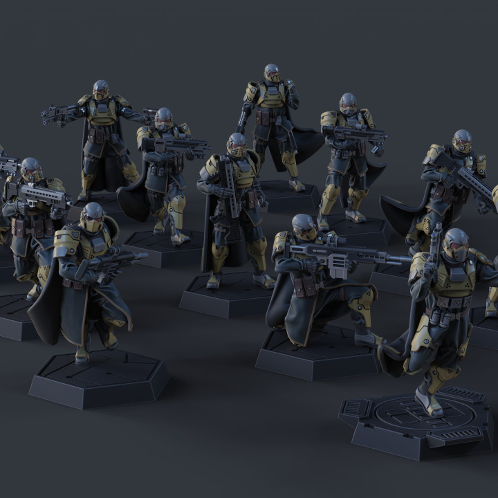 Wardivers - Vanguard Squad (13 Models) image