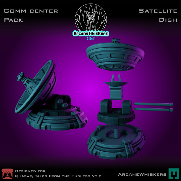 Posable Satellite Dish