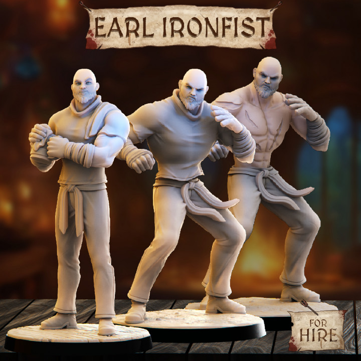 Earl Ironfist - For Hire