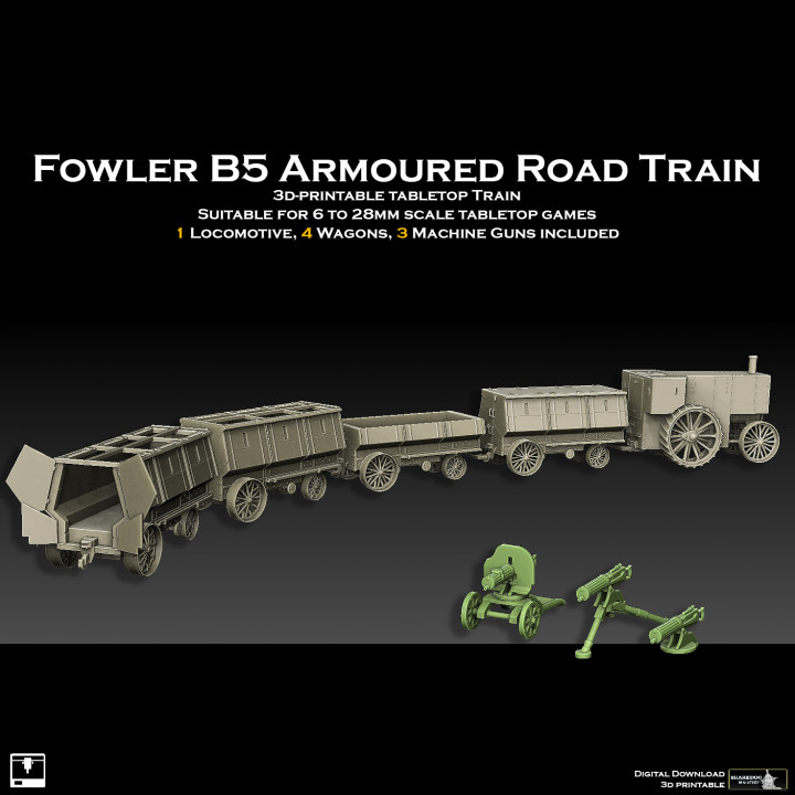 Fowler B5 Armoured Road Train image