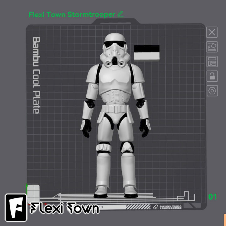 Flexi Print-in-Place Stormtrooper image