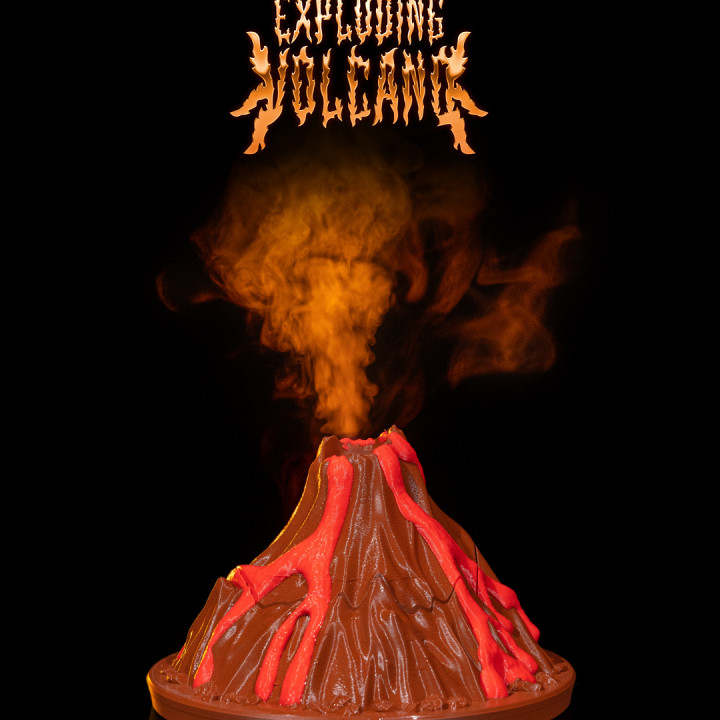 Exploding Volcano