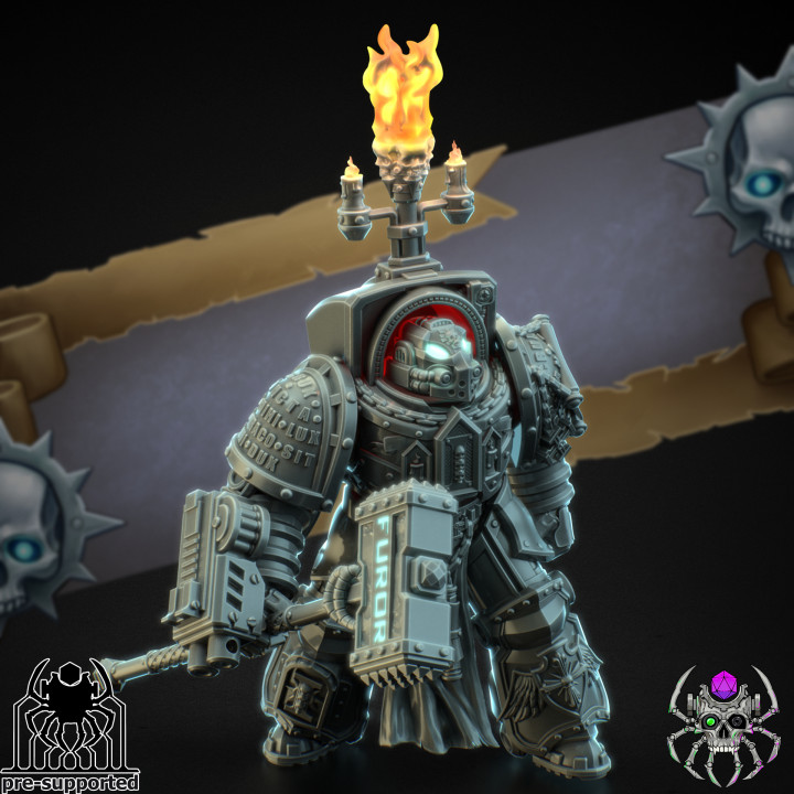 Free Demon Hunters Heavy Armor Miniature (BuildKit) image