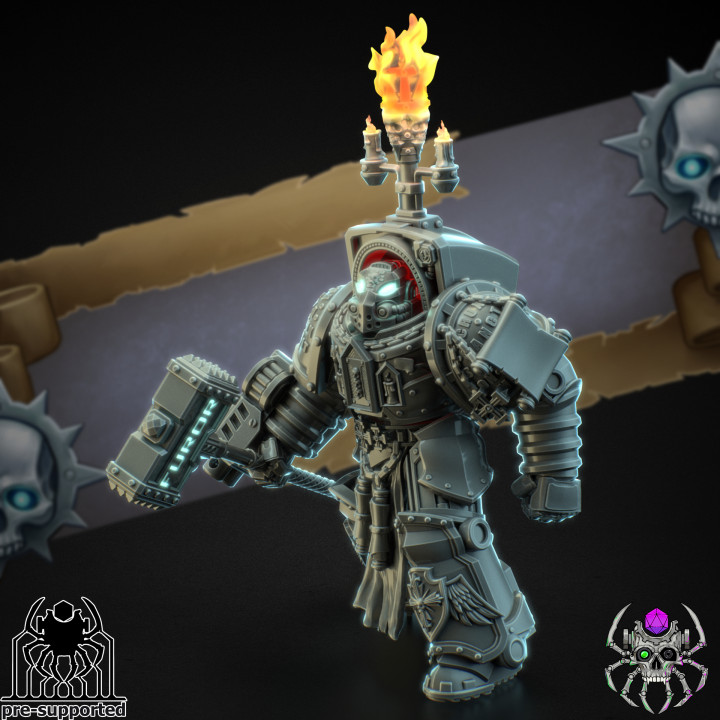 Free Demon Hunters Heavy Armor Miniature (BuildKit) image