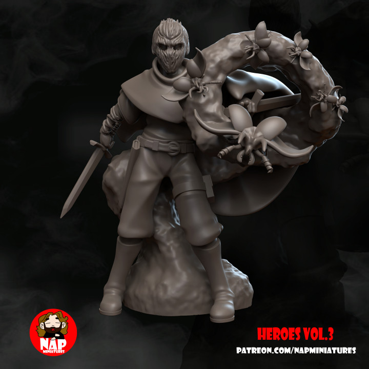 3D Printable Human Ranger Swarmkeeper by Nap Miniatures by Nacho Nogués ...