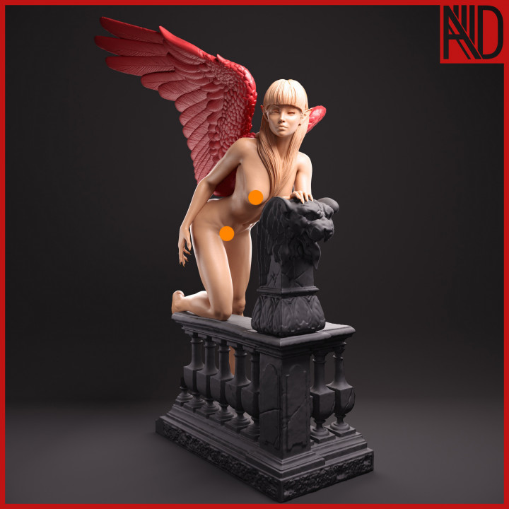 Winged demoness