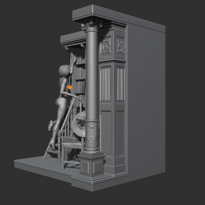 3d printable library bookends by aronon