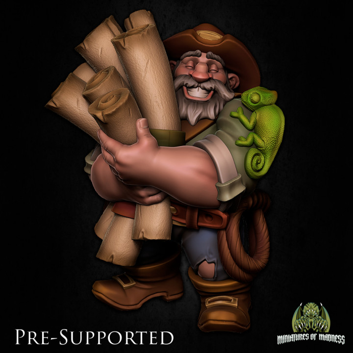 Fardin Orebrow [PRE-SUPPORTED] Archaeologist Dwarf Scholar