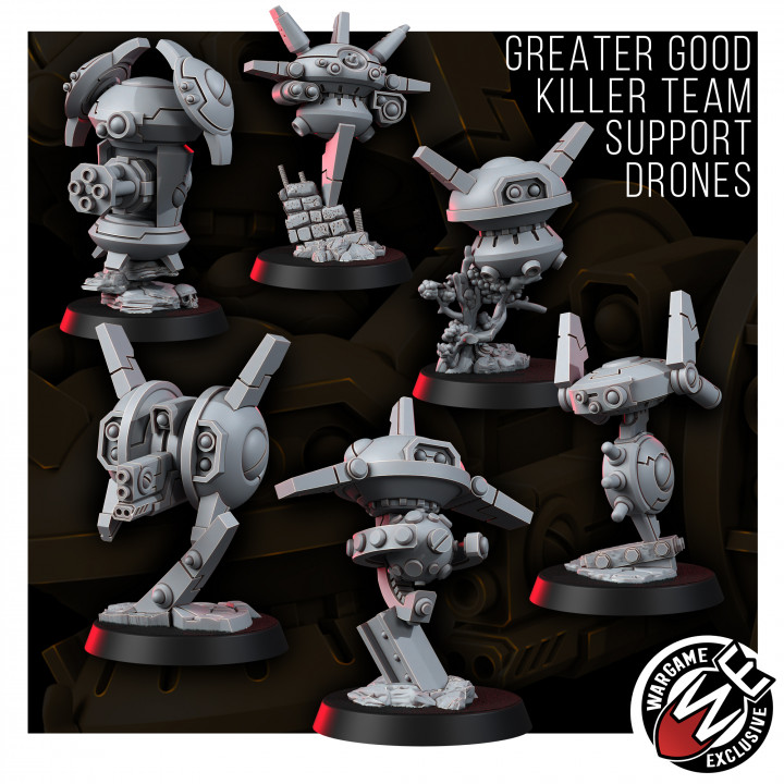 GREATER GOOD KILLER TEAM SUPPORT DRONES image