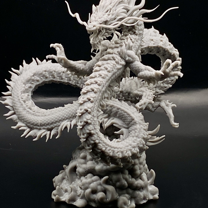 Oriental dragon decoration