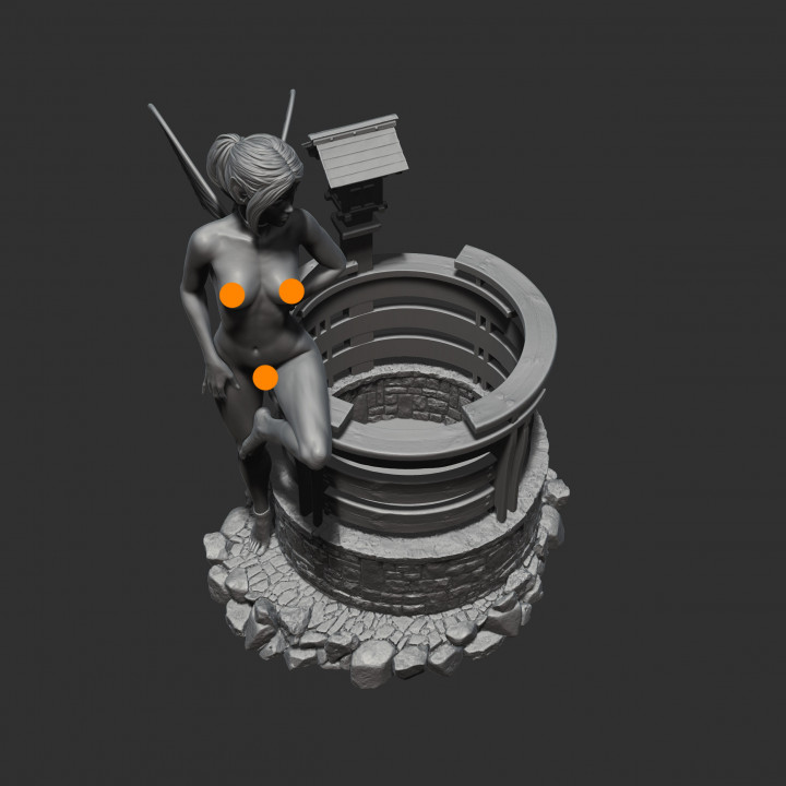 3D Printable Pencil and pen mug, Elf v1 by Aronon