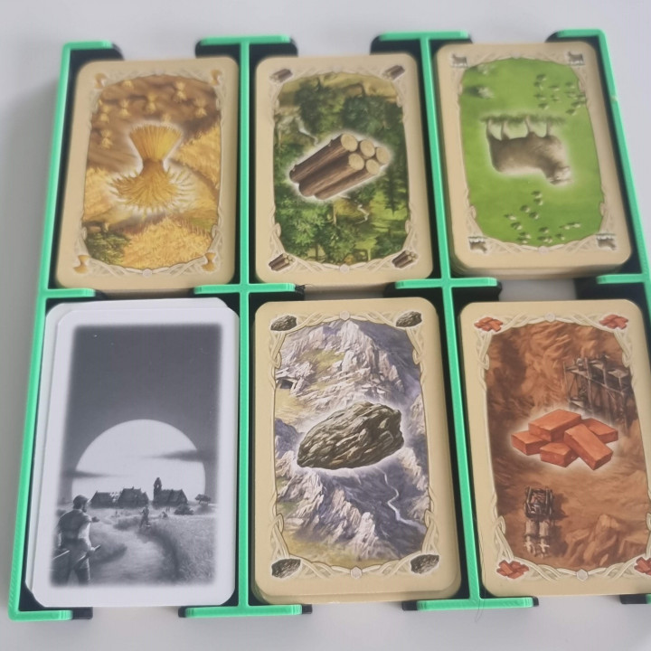 Card trays - any size - all cards supported, sleeved and un-sleeved image