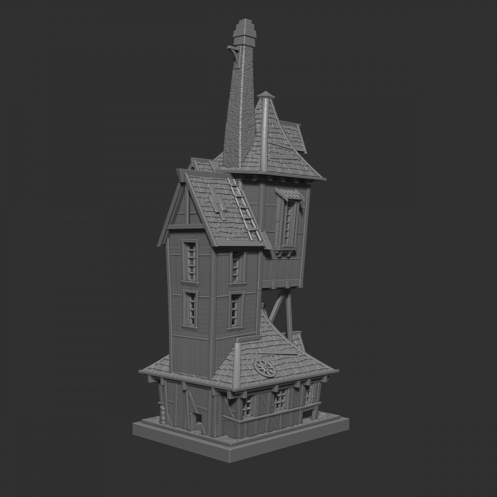 The Weasley house "The Burrow" image