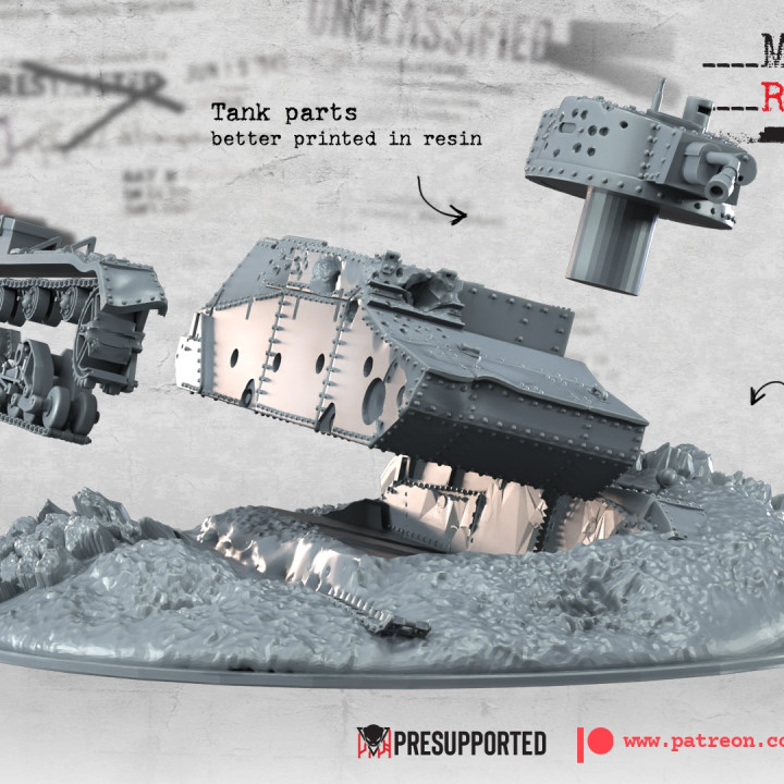 WWII Polish 7tp with crew image