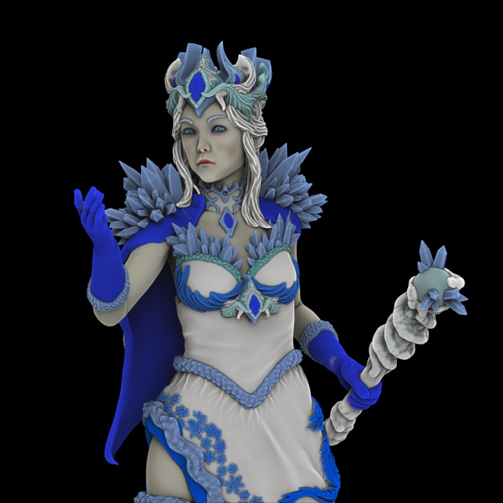 Frost Queen with Spirit Fox image