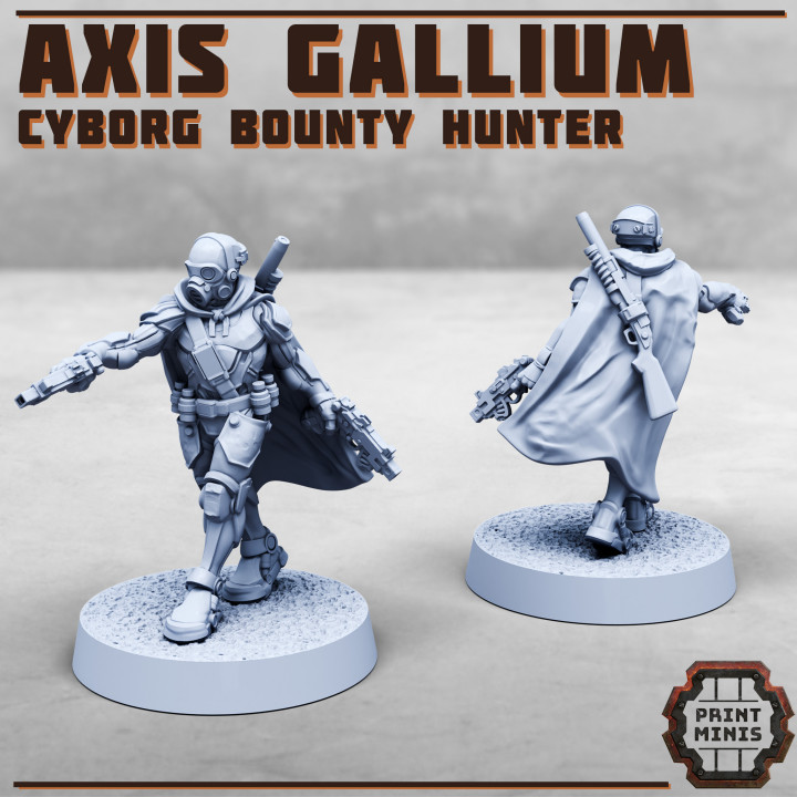 Axis Gallium - Cyborg Bounty Hunter image