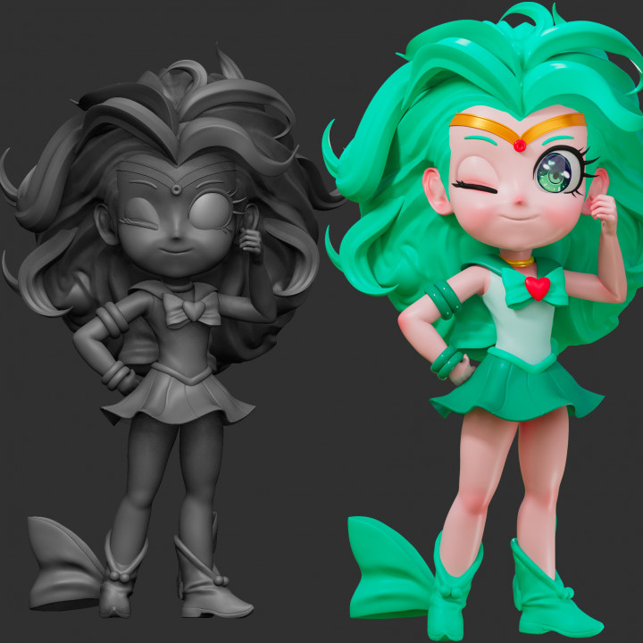 Sailor Moon Chibi - Free 3D print model