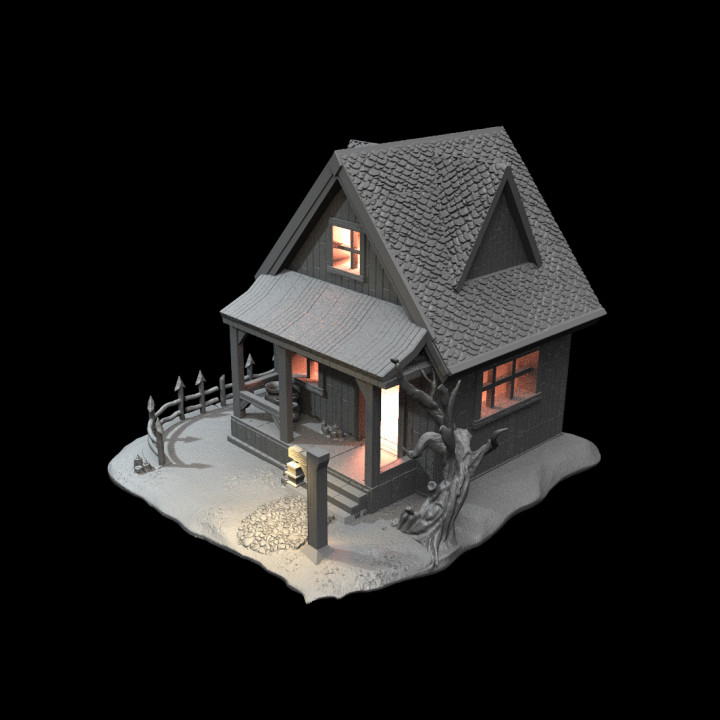 DRM020 Graveyard S1 Diorama :: Game Pop Dioramas :: Black Blossom Games image