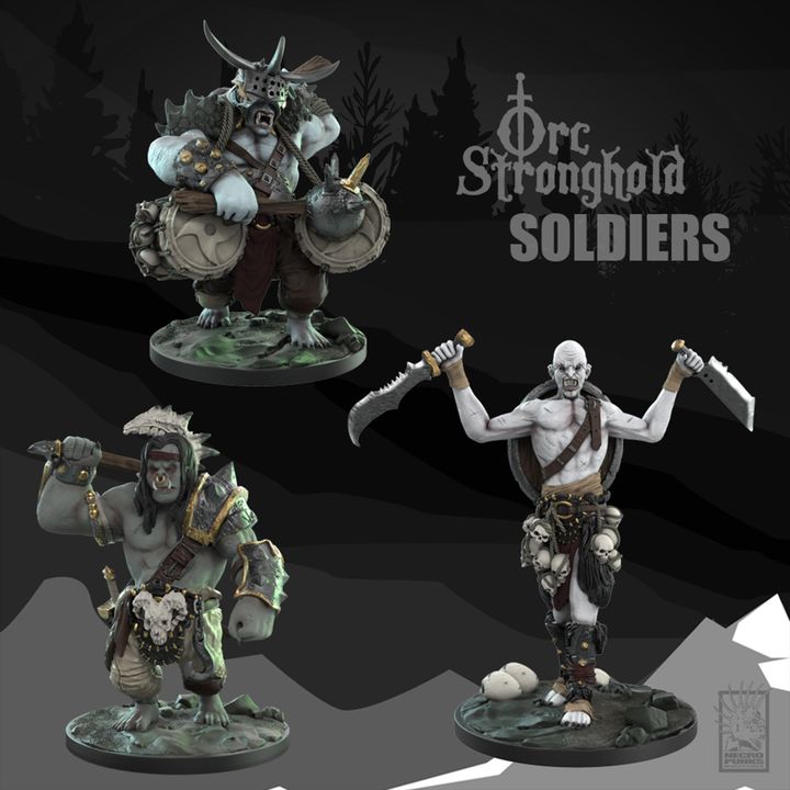 Orc Soldiers - Bundle#16 - Orc Stronghold part2