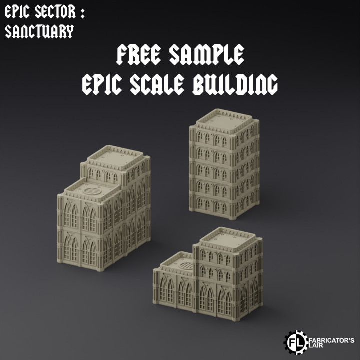 Epic Sector : Sanctuary - Building Sample's Cover