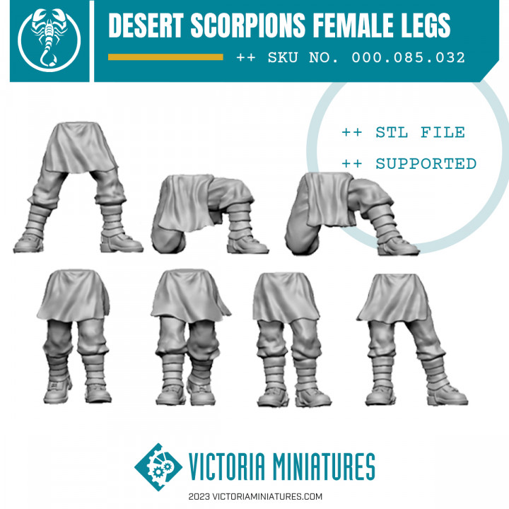 Desert Legs Female image