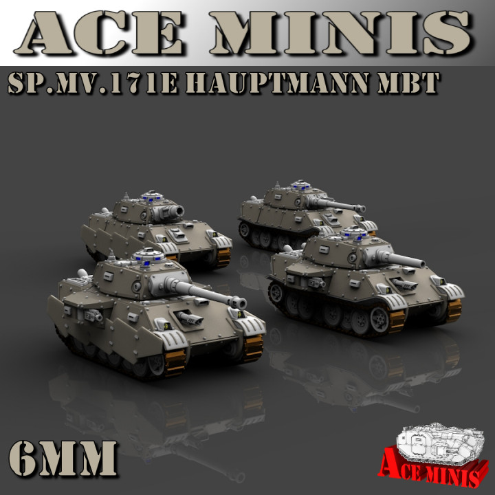 6mm SP.MV171E Hauptmann Typ E MBT image