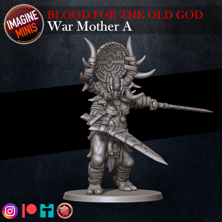 Blood For The Old God - War Mother A image
