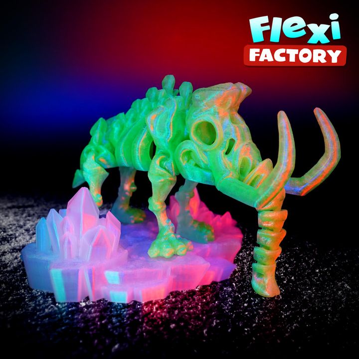Flexi Factory Skeleton Mammoth image
