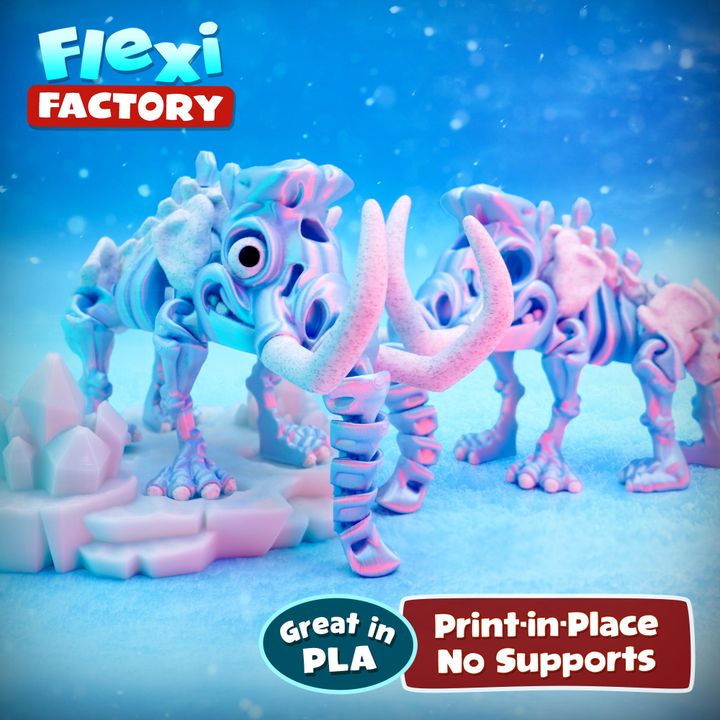 Flexi Factory Skeleton Mammoth image