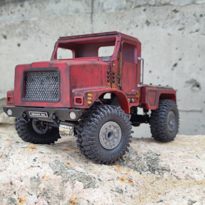 Crawler Mk23 Front Cab - 1/18 TRX4M RC body image